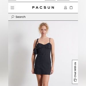 PacSun LA HEARTS Seamed Bustier Mini Dress Size Small